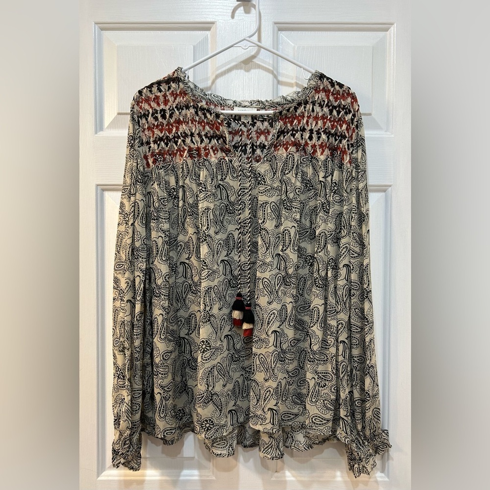 Sundance Patterned Tunic Top